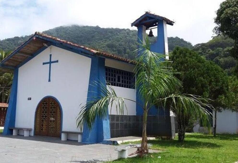 Apartamento Lindo Na Praia Da Enseada - Убатуба Экстерьер фото