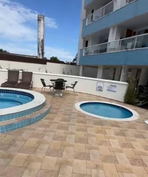 Apartamento Lindo Na Praia Da Enseada - Убатуба Экстерьер фото