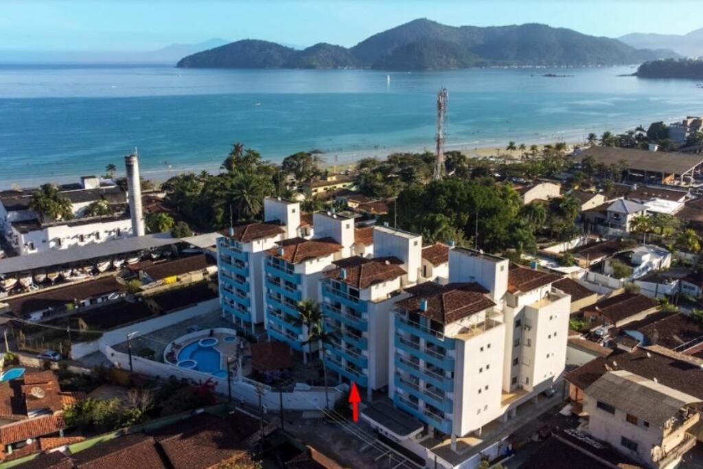 Apartamento Lindo Na Praia Da Enseada - Убатуба Экстерьер фото
